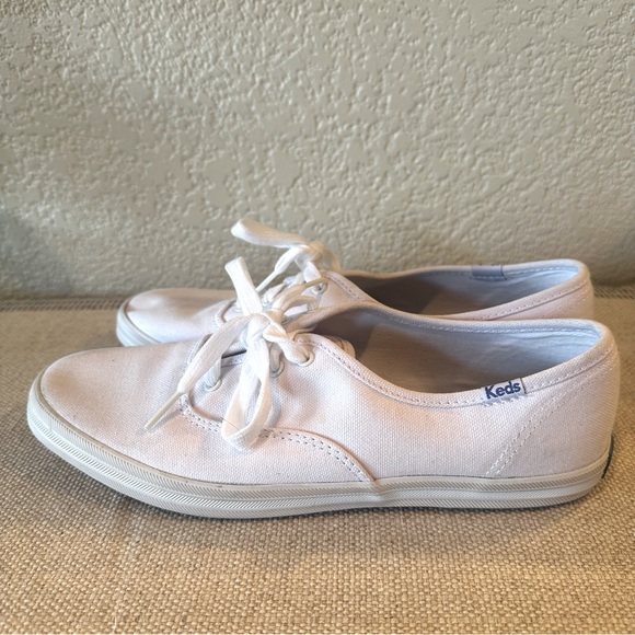 Keds Champion Original White Lace Up Sneakers - Picture 7 of 13